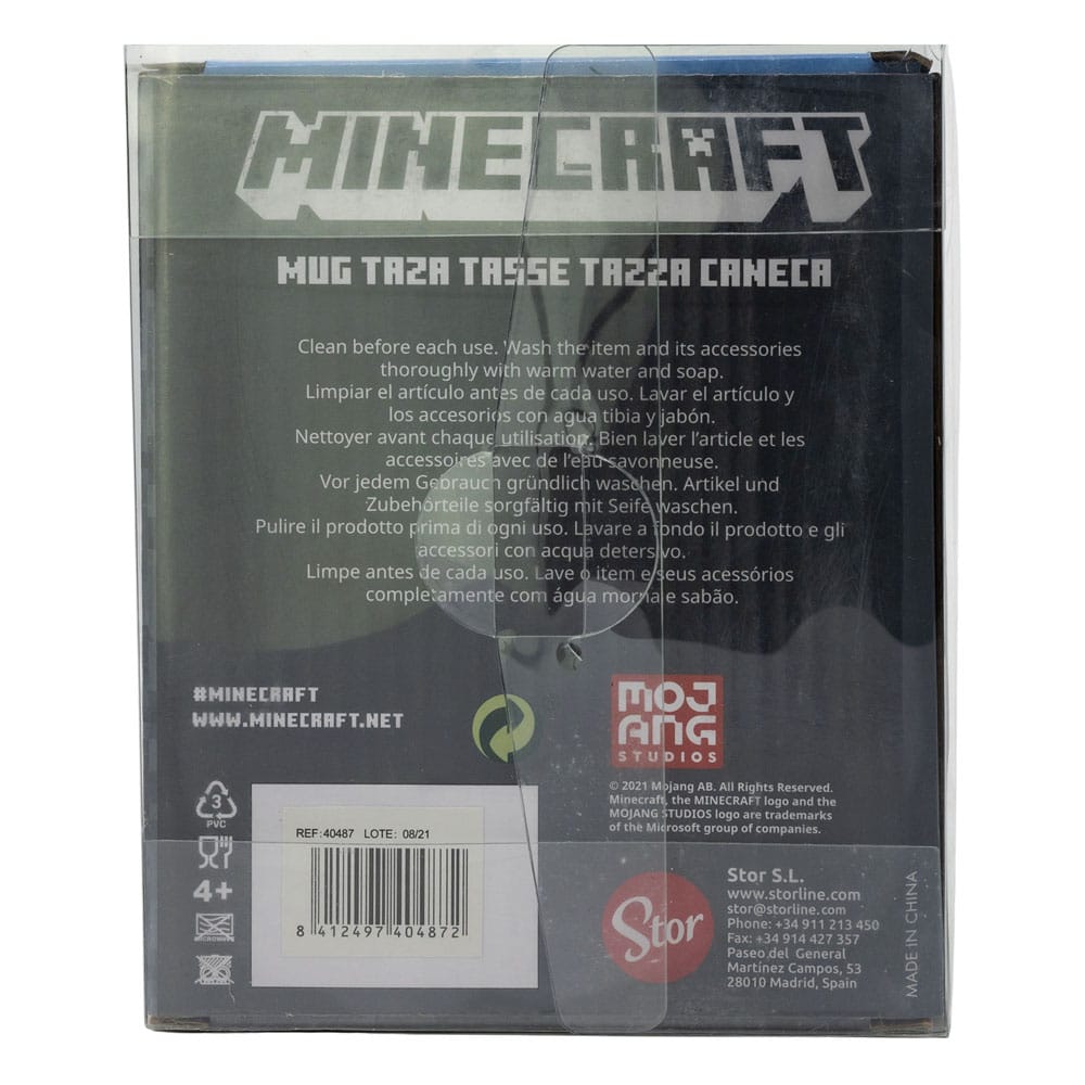 Minecraft 3D Mug Creeper Face 445 ml 8412497404872