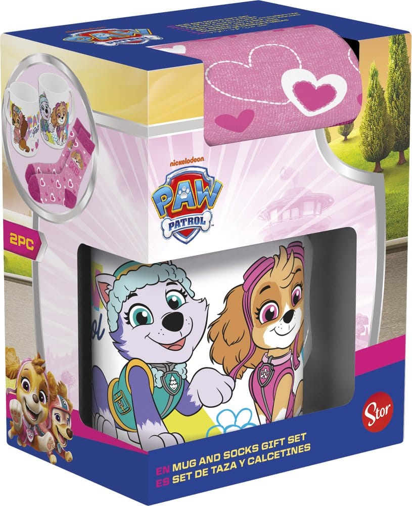 Paw Patrol Mug & Socks Set Girl Go Skye 8412497406296