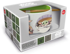 Star Wars: The Mandalorian Ramen Bowl with Chopsticks Grogu 8412497749843