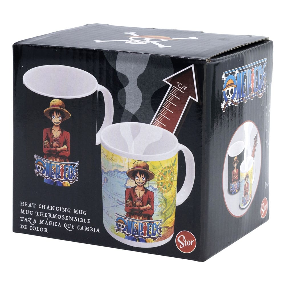 One Piece Heat Change Mug Luffy 325 ml      8412497787432