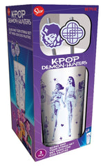 KPop Demon Hunters Glas Tumbler mit Trinkhalmen 485 mlKPop Demon Hunters Glass Tumbler with Straws 485 mlKPop Demon Hunters verre tumbler avec pailles 485 mlKPop Demon Hunters Vaso Tumbler con pajitas 485 ml 8412497806393