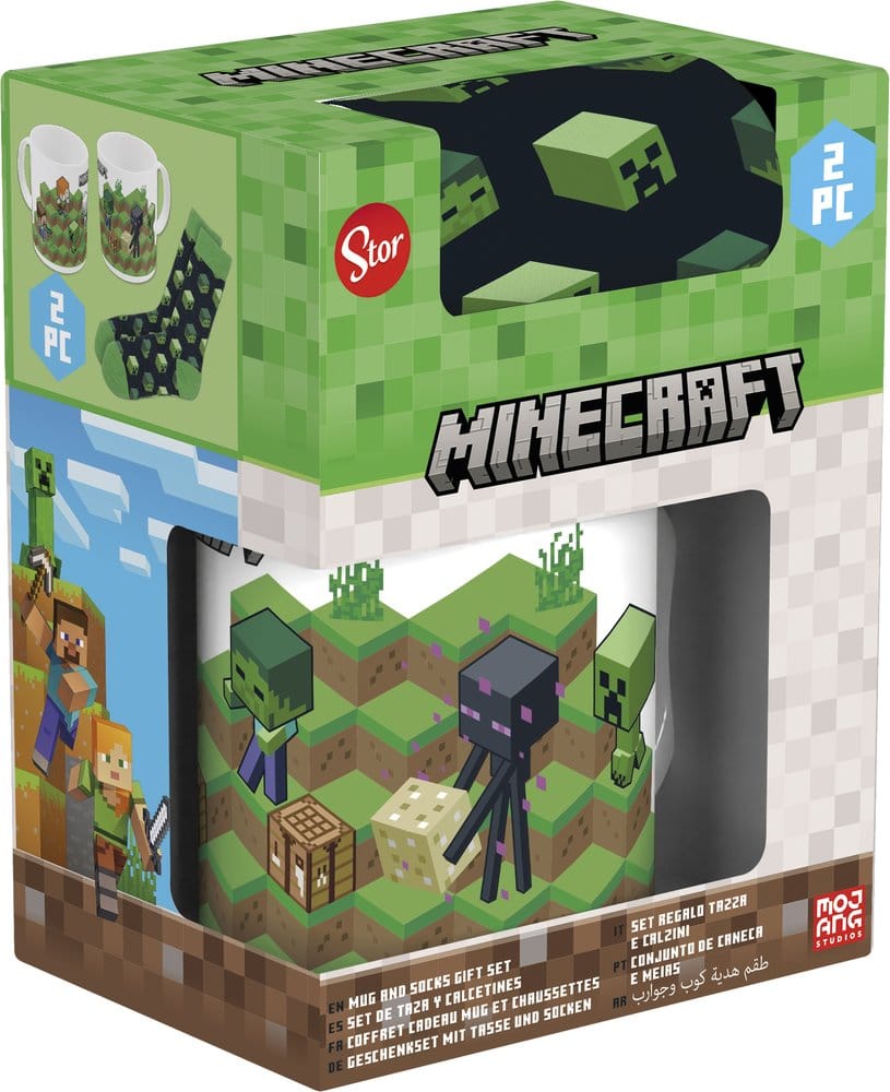 Minecraft Mug & Socks Set  8412497881444