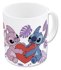 Lilo & Stitch Mug Angel & Stitch Heart 325 ml  8412497934881