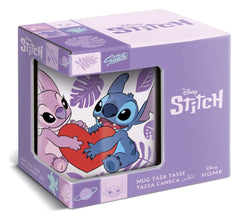 Lilo & Stitch Mug Angel & Stitch Heart 325 ml  8412497934881