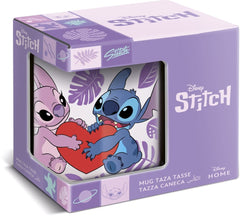 Lilo & Stitch Mug Angel & Stitch Heart 325 ml  8412497934881