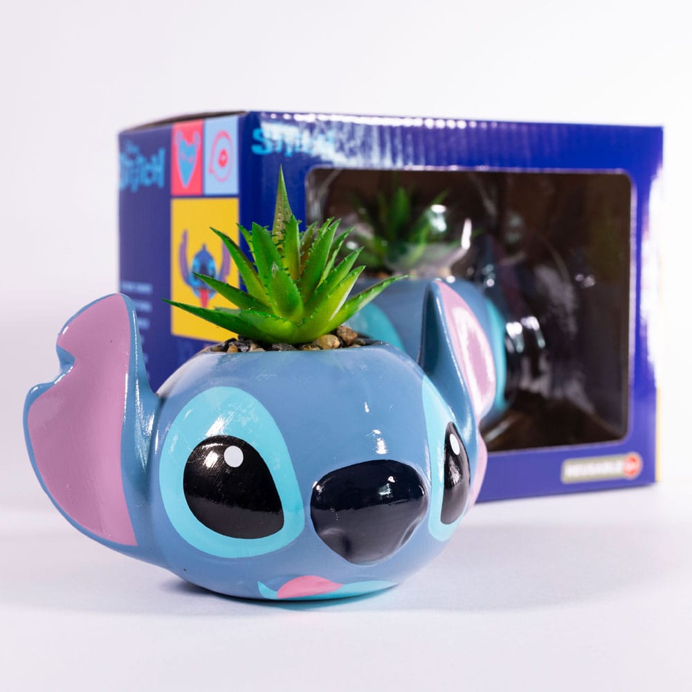 lilo and stitch plant pot Lilo & Stitch 3D Flower Pot Stitch – Amuzzi