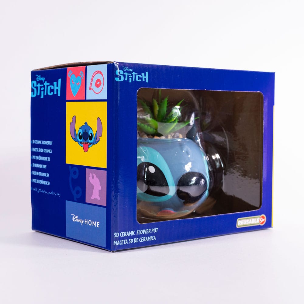 lilo and stitch plant pot Lilo & Stitch 3D Flower Pot Stitch – Amuzzi