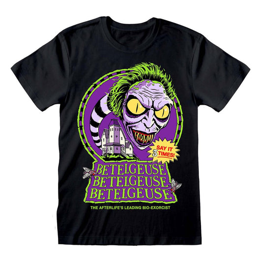 Beetlejuice T-Shirt Say it three Times Size S 5056811532969