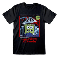 Steven Rhodes x SpongeBob SquarePants T-Shirt The Hash Slinging Black Size S 5056839212331