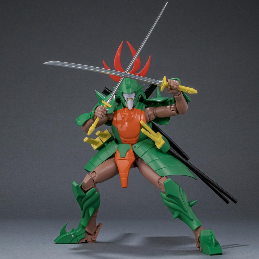 Chou-Dan-Kadou Yoroiden-Samurai Troopers Action Figure Doku Mashou Naaza 15 cm 4571335887001