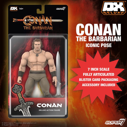 Conan the Barbarian 1982 Deluxe Action Figure Conan Iconic Pose 18 cm 0840049897014