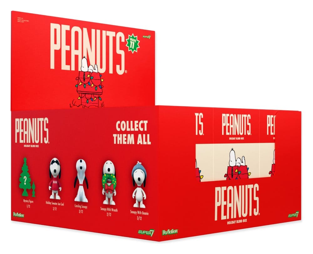 Peanuts Mini Figures Snoopy Holiday Blind Box 10 cm (12) 840418823354