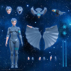 SilverHawks Ultimates Action Figure Steelheart 18 cm 0840049813359