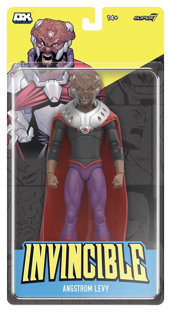 Invincible Deluxe Action Figure Wave 01 Angstrom Levy 0840418828489