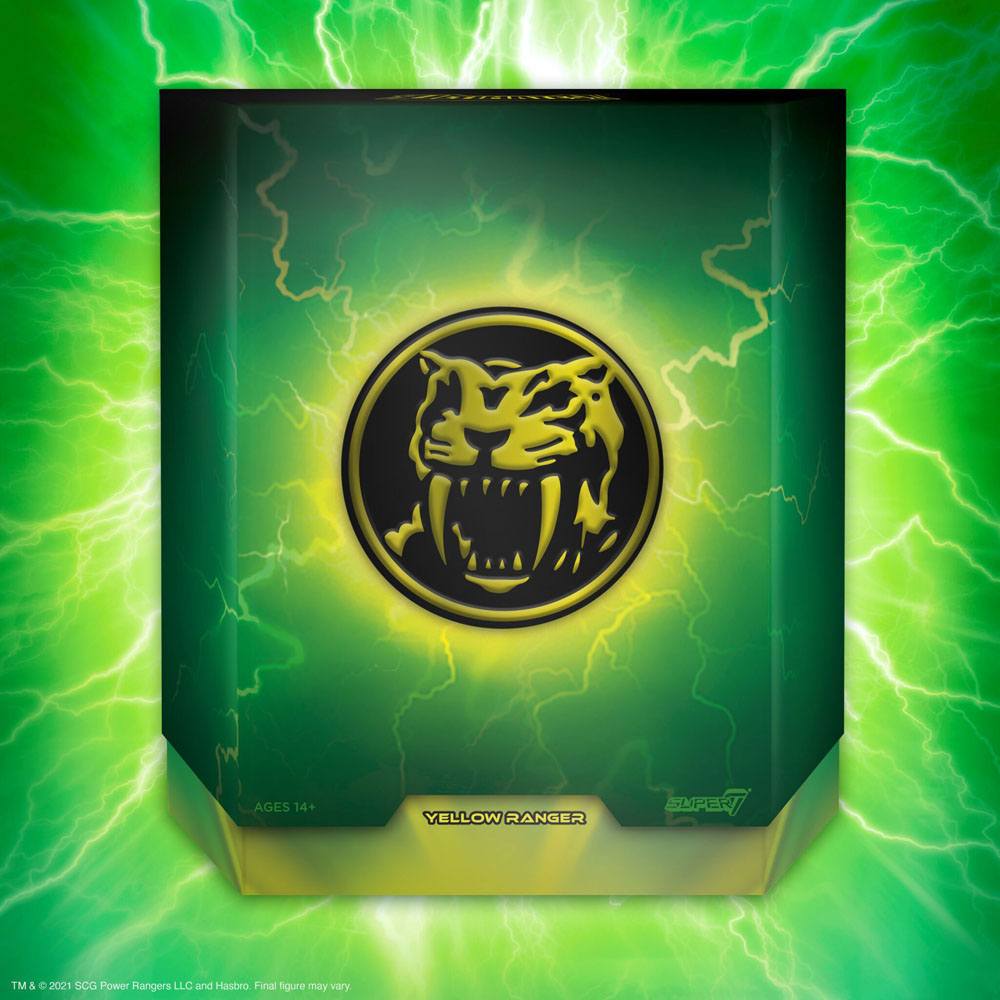 Mighty Morphin Power Rangers Ultimates Action Figure Yellow Ranger 18 cm 0840049813038