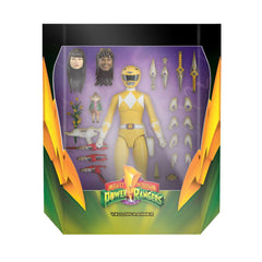 Mighty Morphin Power Rangers Ultimates Action Figure Yellow Ranger 18 cm 0840049813038