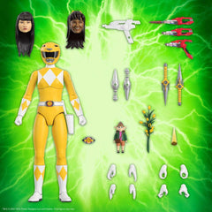 Mighty Morphin Power Rangers Ultimates Action Figure Yellow Ranger 18 cm 0840049813038