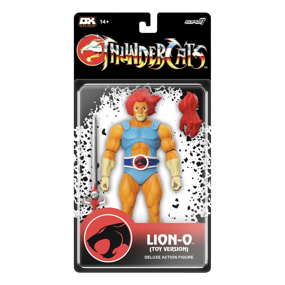 Thundercats Deluxe Action Figure Wave 03 Lion-O (Toy Recolor) 18 cm 0840418802113