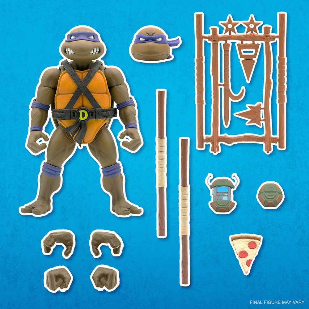 Teenage Mutant Ninja Turtles Ultimates Action Figure Donatello 18 cm 0840049811829