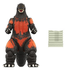 Godzilla Toho Super Kaiju Action Figure Wave 02 Burning Godzilla '95 0840049889774
