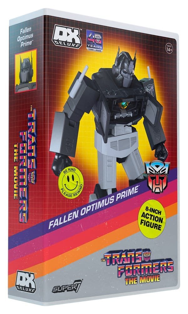 Transformers Deluxe Action Figure Wave 02 Dead Optimus Prime (VHS, The Movie) 0840418829837