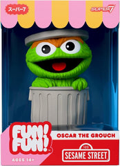 Sesame Street Fun! Fun! Soft Vinyl Figur Wave 01 - Oscar the Grouch 18 cm 0840418808160
