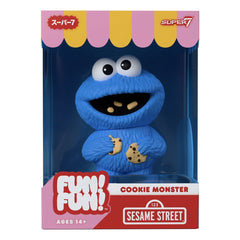 Sesame Street FUN! FUN! Vinyl Action Figure Wave 02 Cookie Monster 13 cm    0840418808177
