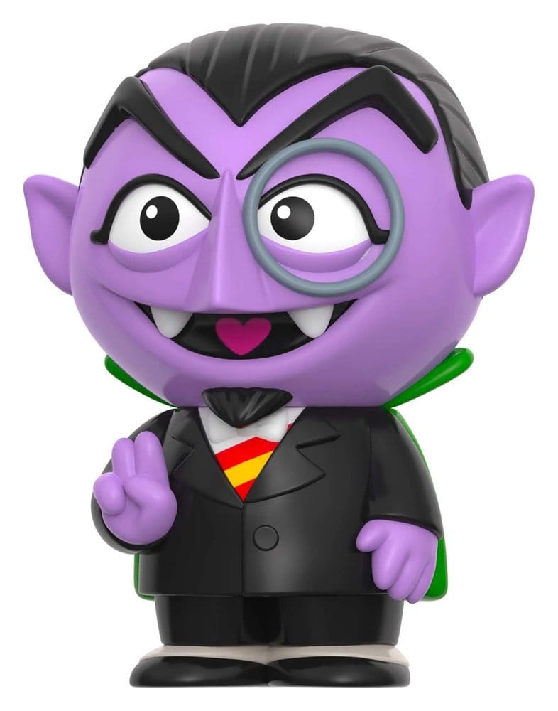 Sesame Street Fun! Fun! Vinyl Action Figure Wave 01 - Count von Count 18 cm 0840418808184