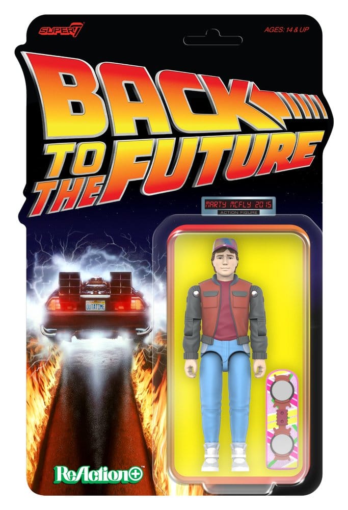 Back to the Future ReAction+ Action Figure Wave 02 Marty McFly (2015) 0840418824825