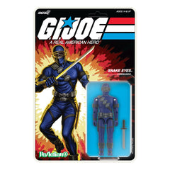 GI Joe ReAction+ Action Figure Wave 3 Snake Eyes (Cartoon) 10 cm 0840049899452