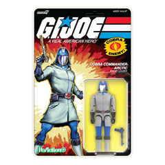 GI Joe ReAction+ Action Figure Wave 3 Arctic Cobra Commander (Cartoon) 10 cm 0840049899476
