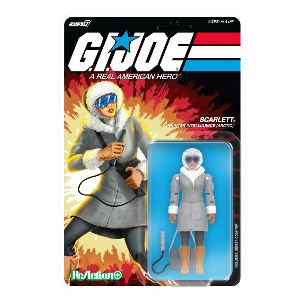 GI Joe ReAction+ Action Figure Wave 06 Arctic Scarlett 10 cm   0840418802496