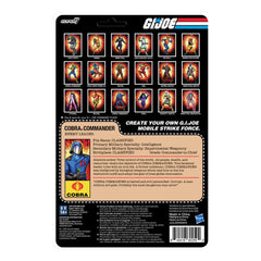GI Joe ReAction+ Action Figure Wave 06 Cobra Commander (Movie, Black Cape) 10 cm   0840418802502