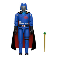 GI Joe ReAction+ Action Figure Wave 06 Cobra Commander (Movie, Black Cape) 10 cm   0840418802502