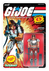 G.I. Joe (Comic) ReAction+ Action Figure Wave 09 Zartan 0840418818930