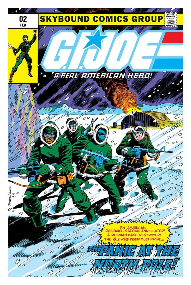 G.I. Joe ReAction+ Action Figure Snake Eyes (Skybound Comic Box Series, Issue #2) 0840418822777