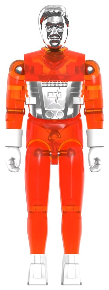 Micronauts ReAction+ Action Figure Wave 04 Time Traveler (Translucent Orange) 0840418828441