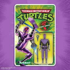 Teenage Mutant Ninja Turtles ReAction+ Action Figure Wave 01 Foot Ninja 0840418807156