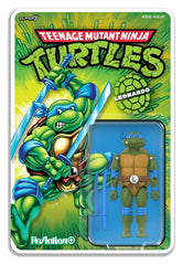 Teenage Mutant Ninja Turtles ReAction+ Action Figure Wave 02 Leonardo 0840418807606