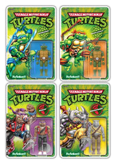 Teenage Mutant Ninja Turtles ReAction+ Action Figure Wave 02 Rocksteady 0840418807637