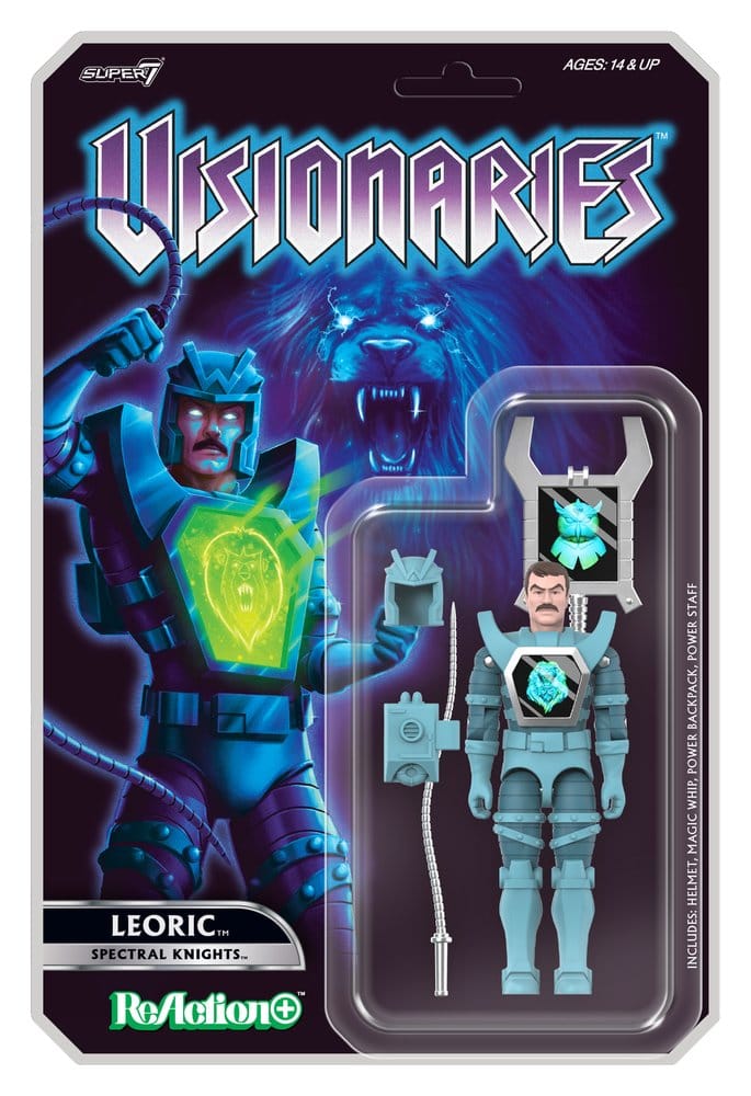 Visionaries ReAction+ Action Figure Wave 01 Leoric 0840418805008