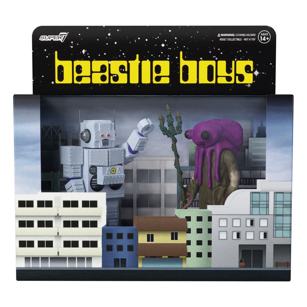 Beastie Boys ReAction Action Figure 2-Pack Be 0840049820357
