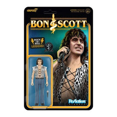 Bon Scott ReAction Action Figure Wave 02 Bon Scott (Leopard Print) 10 cm 0840049847996