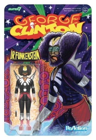 George Clinton ReAction Action Figure Wave 01 George Clinton Dr. Funkenstein 0840418817773