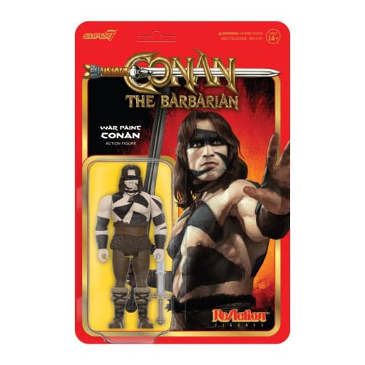 Conan The Barbarian ReAction Action Figure Wave 02 Conan (War Paint) 10 cm 0840049878624