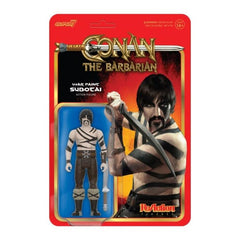 Conan The Barbarian ReAction Action Figure Wave 02 Subotai (War Paint) 10 cm 0840049878631