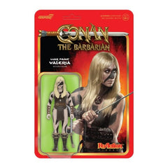 Conan The Barbarian ReAction Action Figure Wave 02 Valeria (War Paint) 10 cm 0840049878648