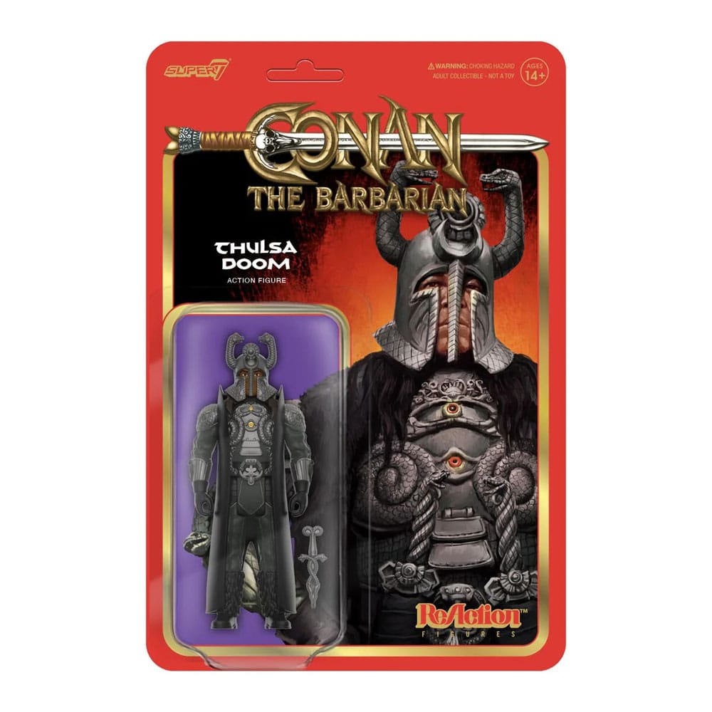 Conan the Barbarian ReAction Action Figure Wave 01 Thulsa Doom 10 cm 0840049824591