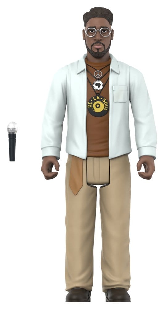 De La Soul ReAction Action Figure Wave 01 Kelvin "Posdnuos" Mercer (Me, Myself & I) 0840418825082