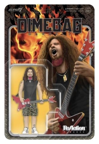 Dimebag Darrell ReAction Action Figure Wave 01 Dimebag Darrell Culprit 0840049887497